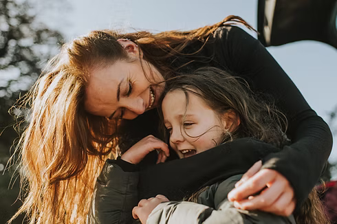 Mother and Daughter Portrait